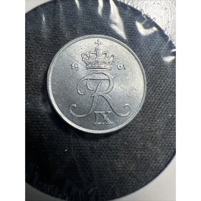 1961, Denmark 1 Ore Coin High Grade Zinc Coin Z2874 - Image 1 of 2