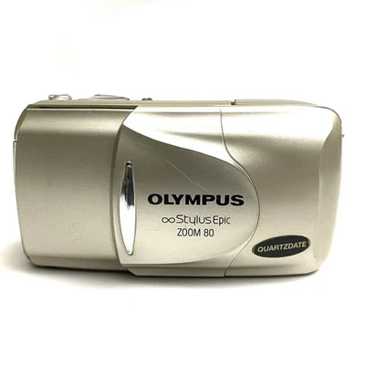 Câmera Olympus Stylus Epic Zoom 80 QD mju ii 35mm Film Point & Shoot Testada LEIA - Imagem 1 de 4