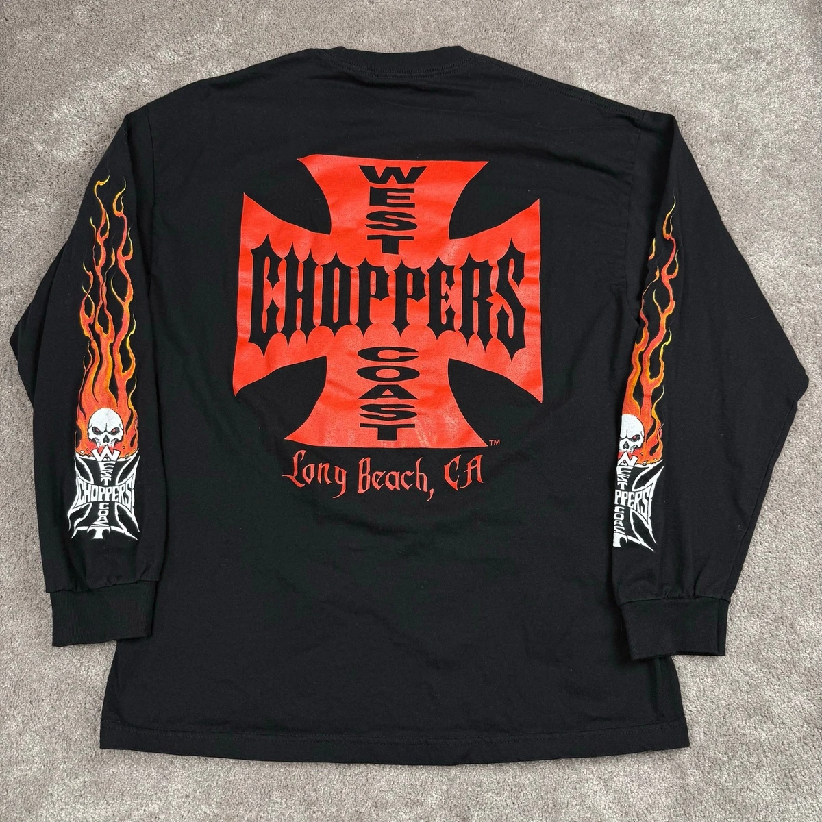 West Coast Choppers Long Sleeve T-Shirts for Men for sale - eBay
