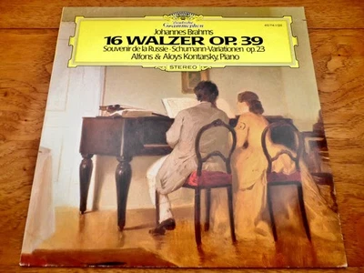 Johannes Brahms ♫ 16 Walzer, Op. 39 ♫ Rare 1983 Deutsche Grammophon Vinyl LP NM - Image 1 of 3