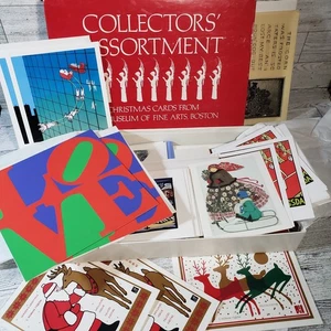 Holiday Christmas cards Assortment Museum fine arts Boston Chicago New York MORE - Picture 1 of 14