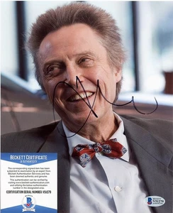 Rare -CHRISTOPHER WALKEN- BECKETT BAS Signed/Autograph/Auto 8x10 Movie Photo - Picture 1 of 1