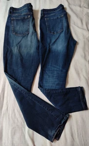 Gap Damen Jeans Paket (2) High Rise Skinny & Skinny Roll Up Größe 14 - Bild 1 von 18