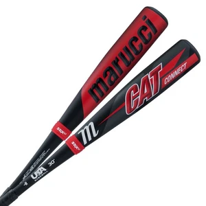 Nuevo bate de béisbol 2023 Marucci Cat Connect juvenil EE. UU. -11 oz negro/rojo - Imagen 1 de 1