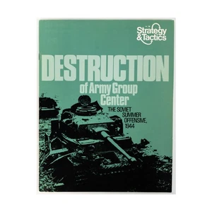 SPI Strategy & Tactics #36 w/Destruction of Army Group Center Mag VG/VG+ - Bild 1 von 2