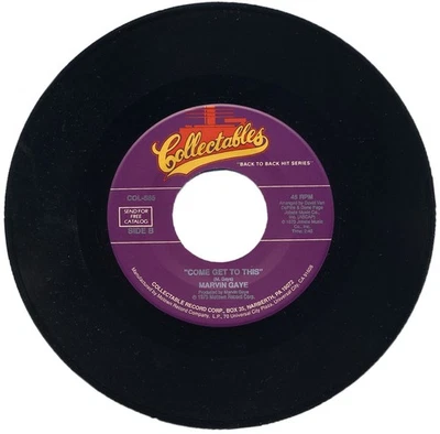 MARVIN GAYE "COME GET TO THIS c/w DISTANT LOVER - LIVE" NORTHERN SOUL MOTOWN - Image 1 of 2