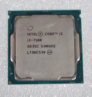 INTEL CORE I3-7100 3.90GHz  FCLGA1151 CPU Processor - Image 1 of 2