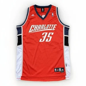 NBA Charlotte Bobcats Basketball Jersey 2XL adidas #35 Adam Morrison Authentic - Picture 1 of 24