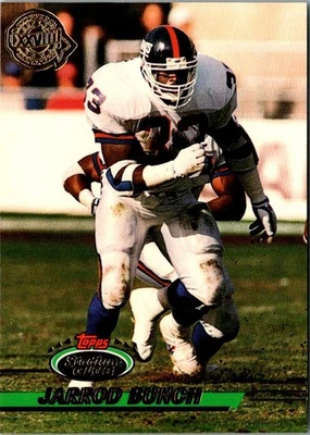 1993 Stadium Club Super Teams Bowl Jarrod Bunch #182 New York Giants - Image 1 of 2