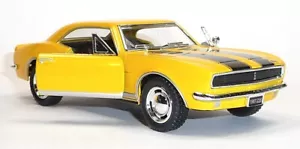 Camaro Z-28 1967 amarillo modelo coleccionista 1:37 aprox. 12,8 cm mercancía nueva de KINSMART - Imagen 1 de 4
