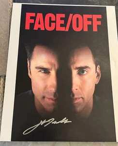 JOHN TRAVOLTA SIGNED AUTOGRAPHED FACEOFF PHOTO 8 X 10 - Picture 1 of 1