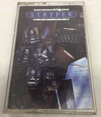 Stryper Against The Law Cassette Enigma 1990 7 73527-4 Christian Metal - Image 1 of 4
