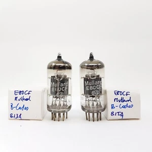 2 X E80CF MULLARD. PAIR TUBE. B CODES. B1JA/B1IA. NOS. RCH59 - Picture 1 of 5