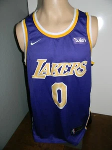 Los Angeles Lakers Kyle Kuzma #0 Nike Wish Swingman Jersey Size 48 - Picture 1 of 7