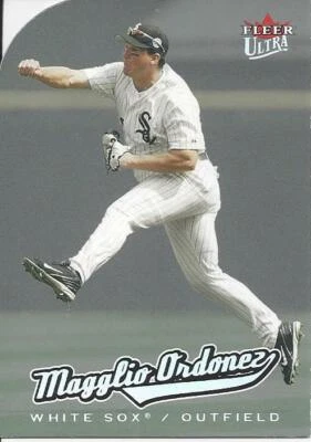 2005 Ultra Platinum No Serial Number Magglio Ordonez 20 White Sox - Image 1 of 2