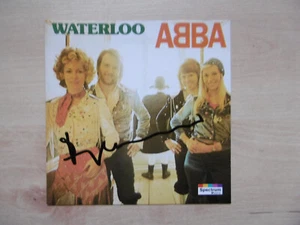 Benny Andersson Autogramm signed CD Booklet "ABBA - Waterloo" - Bild 1 von 1