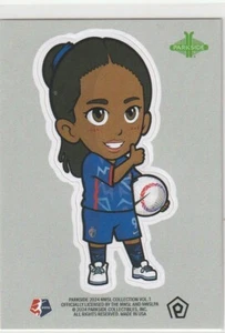 2024 NWSL Parkside Volume 1 Chibi Stickers Kerolin Nicoli North Carolina Courage - Picture 1 of 1