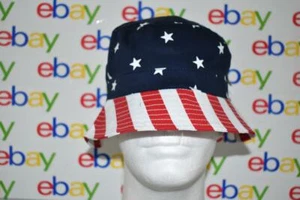 The Children Place American Stars & Stripes Fischerhut Kleinkind M/L (3-5T) Neu mit Etikett - Bild 1 von 3