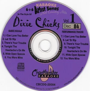 Karoke Artist Series Hot Country Hits In the Style of Dixie Chicks *DISC ONLY* - Picture 1 of 2
