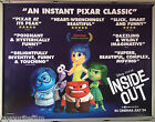 Cinema Poster: INSIDE OUT 2015 (Review Quad) Amy Poehler Bill Hader Lewis Black