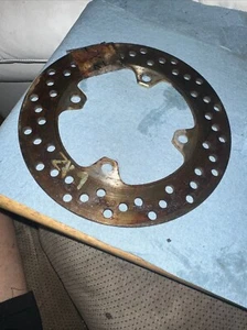 Rear Brake Rotor Kawasaki Ninja ZX7R ZX 7 89-03 ZX9R 1994-1997 ZXR750 89-98 Read - Picture 1 of 9
