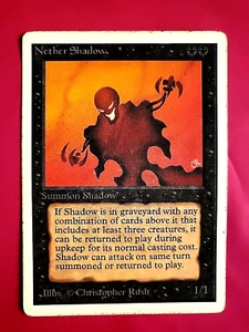 MTG 18R - UNLIMITED #117 NETHER SHADOW - MP VERY GOOD MAGIC THE GATHERING - Picture 1 of 1