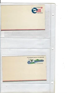 US: 2 postal cards NEW/used MNH 122939 - Picture 1 of 1