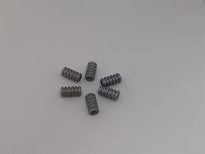 6x Lego Technic tubo a costine D. 7mm 2L 78c02 argento grigio perla chiaro - Foto 1 di 1