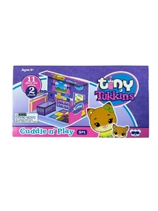 Tiny Tukkins Mouse Naptime Nursery 11 Piece Room Play Set with 2 Plush Toys New - Picture 1 of 3