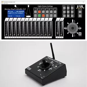 DMX Dongle, Moving Head Controller for Followspot + Gobo projection, I2R Tech - Picture 1 of 11