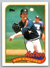 1989 Topps #280 Bob Knepper Houston Astros