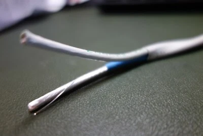 20 Ft Mil Spec 10Awg 2 Conductor Teflon/ PTFE  M22759/43 Speaker Wire/Power Cord - Image 1 of 2