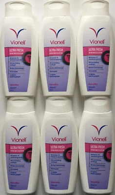 Vionell Intim Waschlotion Ultra Fresh - Fresh & Mild - 6 x 250 ml