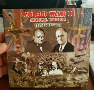 World War II (2) Special Edition 8 DVD Collection DVD MOVIE 💜💜💜 FREE POST  - Bild 1 von 1