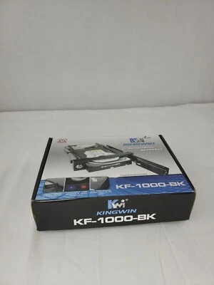 Kingwin KF-1000-BK 3.5" Internal SATA Tray-less Hot Swap Rack Black - Image 1 of 4