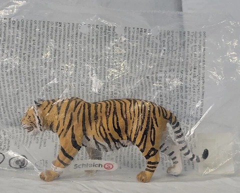 Schleich Male Tiger Bengal Tiger Wild Life Realistic Figure Retired D-73527 Cover