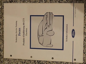 Techniker Information Ford Focus 00/273 Produkt Einführung Überblick - Bild 1 von 1
