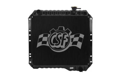 CSF Black Radiator For 1970-1980 Toyota Land Cruiser FJ50 FJ55 3.9L F 4.2L 2F - Image 1 of 4