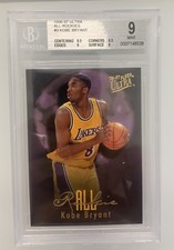 1996-97 Fleer Ultra All Rookies #3 Kobe Bryant Rookie RC BGS 9 Mint Lakers