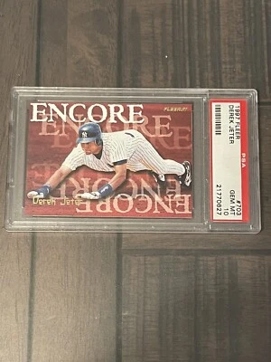 Derek Jeter 1997 Topps Fleer Encore Card #703 • Graded PSA GEM MINT 10 • Low Pop - Image 1 of 3