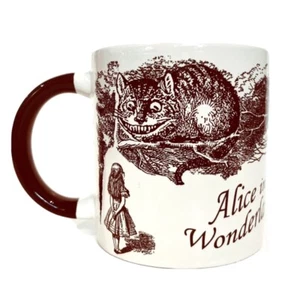 Taza de cerámica para cambiar de temperatura Alicia en el País de las Maravillas Desapareciendo Gato de Cheshire - Imagen 1 de 10