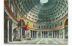 1982 ROMA - Interior of the Pantheon Postcard VTG AUC2. - Picture 1 of 4