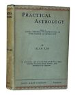 1924 Practical Astrology By Alan Leo With Rare Dust Jacket Signs Zodiac Planets