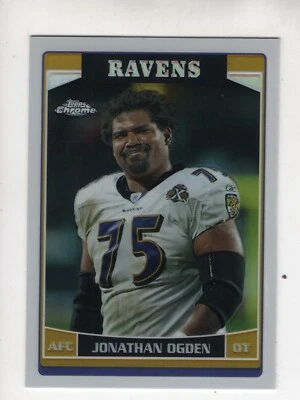 2006 Topps Chrome Refractor Jonathan Ogden #60 - Image 1 of 2