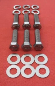 PERNOS CAMPANA FORD 289 302 351W CAJA DE CAMBIOS AUTOMÁTICA EN ACERO INOXIDABLE CABEZA HEXAGONAL - Imagen 1 de 1