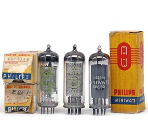 ONE EBF80/6N8 PHILIPS NOS Tube Röhre Valvola Lampe TSF Valvula Valve 진공관 真空管 电子管 - Picture 1 of 1