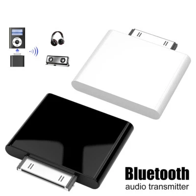 Bluetooth Transmitter Adapter For IPod Classic Touch 30Pin Wireless Card Aux RR - Image 1 of 4