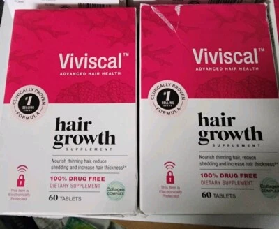 Viviscal Advanced Hair Health Growth Supplement 60x2÷120 tabs  Foto 1 de 2