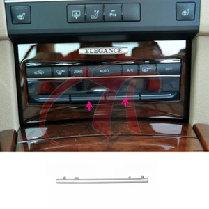 Central A/C Air Speed Switch Button Trim Strip Matte For Mercedes W212 E 2008-14 - Imagen 1 de 7
