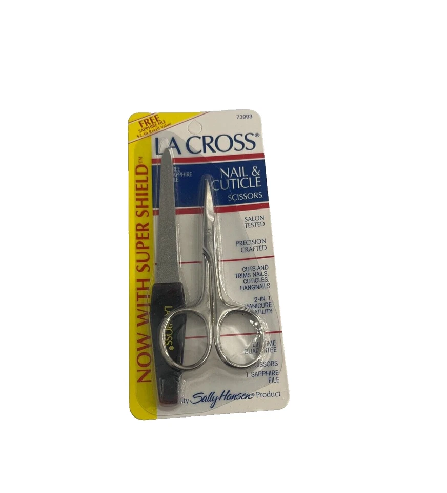 Tijeras para uñas y cutículas La Cross de Sally Hansen y lima de zafiro 73993 Foto 1 de 1